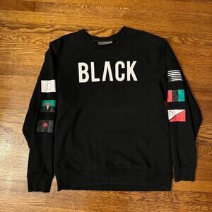 Vintage black scale sweater